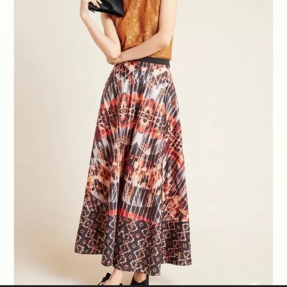 Anthropologie, kaleidoscope skirt Size.M